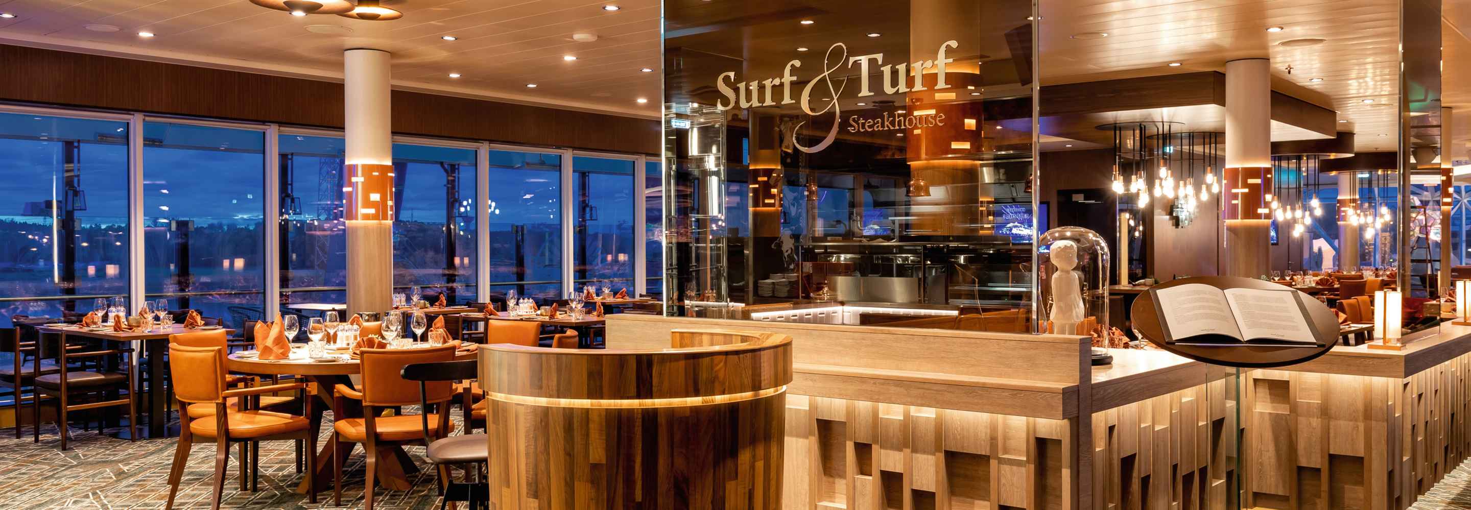 Surf & Turf – Steakhouse ➤ Die genussvolle Kreuzfahrt | TUI Cruises